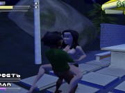 Aborigines fuck local girls. Orgy in the village! | BoneTown, Sex Games 6/16