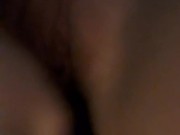 Horny teen masturbates with new toy