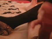 DRAINING MY COCK WITH HER HANDJOB 12/16