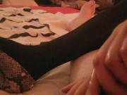 DRAINING MY COCK WITH HER HANDJOB 4/16