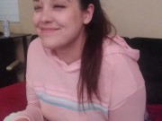 Gamer girl wife ignores dick and keeps playing Call of Duty after getting a big facial 15/16