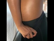 Guy fucks ebony girl at a hotel 3/16