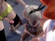 Pokemon - Futa threesome - Sonia x Rosa x Bea (3D Porn) 5/16