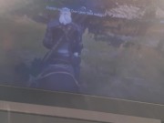 Во время компьютерной игры 