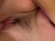 I invited my Amazon delivery driver inside and fucked her tight little pussy 9/16