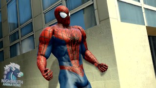 Spidermans Muscle And Cock Growth - RedTube