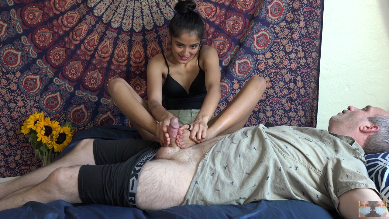 Your Feet Feels Amazing. Footjob Edging with Asian Mask Wearing Masseuse With Long Toes - Free Sex Video - RedTube
