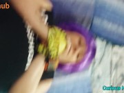 Curious Submissive Big ass Latina Brazil Feet footjob Blowjob gostosa submissa  7/16