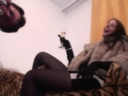 Master riding on cuckold horse to his flame 12/16