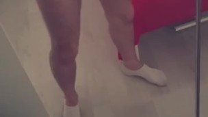 Horny teen has some fun