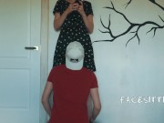 Mistress orders to lick pussy to orgasm while reading a book, cunnilingus in the office –Facesitting 4/16