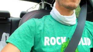 Eddie De Luca Jerking and Driving