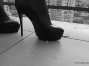 Mistress is smoke and crush cigarette 14/16