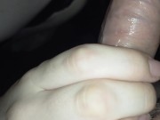 Sloppy blowjob while I finger myself!  11/16
