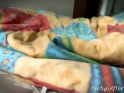 Vickys shaking loud moaning orgasm beneath blankets 13/16