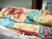 Vickys shaking loud moaning orgasm beneath blankets 7/16