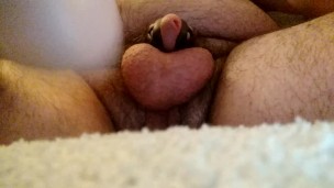 Cum in cage with hatachi
