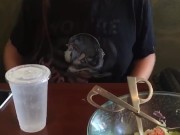 Quick Restaurant Boob Flash 15/16