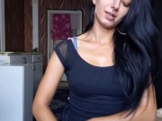 Teen blowjob and fuck on the couch 7/16