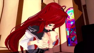 D×D Rias Gremory (3D HENTAI)