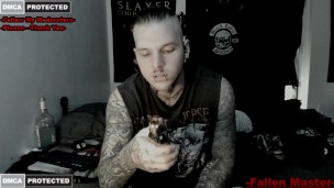 another dark army soldier initiation ritual. ave satanas