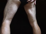 Lace and shiny full back panties tease 13/16