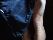 Lace and shiny full back panties tease 15/16