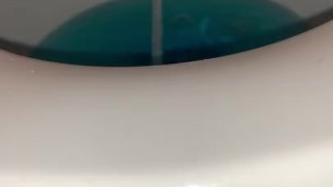 Quick toilet pee