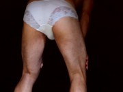 My very first panties found damaged in the park 13/16