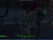 Fallout 4 Orgy and Sex | Porno game 8/16