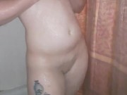 I masturbate in the shower