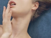 Small Tit Fashion Model Amelie Lou, Playing in Lingerie 12/16