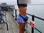 FLASHING TITS and THICK BOOTY in PUBLIC 1/16