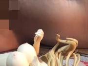 アニメフリージングのサテライザーフィギュアにぶっかけ【金髪二次元美女】 - Screenshot 12 of 16 - Cum