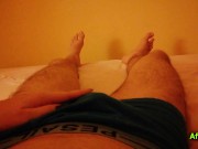 My girlfriend gave me a handjob then I CUM on her tummy - Affenbiss 5/16