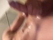 Solo Male Soaking Wet Fucking Hand and Moaning Until He Cums