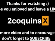 GROS PLAN D'UNE BAISE EN LEVRETTE VUE PAR DESSOUS AVEC ORGASME 16/16