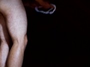 Found lace thongs with small flower on front 15/16