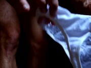 Found lace thongs with small flower on front 4/16