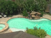 cleaning pools in houston 3/16