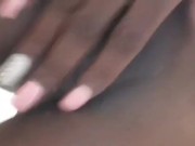 COllege Chick Rubbing on herself