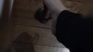 @tici_feet IG ticii_feet dangling black sandal (preview) full video for sale