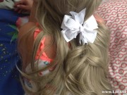 creampie !! Playing with my  sexy girlfriend with super sexy panties Littlesexyowl 8/16