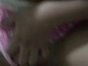 Mi novia me pide cogerla duro mientras usa bragas de panditas 5/16