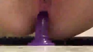 Riding My Dildo Until I Cum