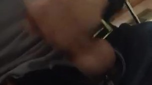 Quick jerk off midday cumshot 