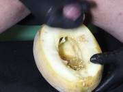 Margo-Apollo: I gave him a pumpkin as a sign of refusal, but he suddenly fucked it 12/16