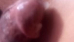 Fresh cum all over myself what a mess :)