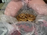 What's in the B̶o̶x̶ Bag (ꈍ ꒳ ꈍ✿) Uwowo Edition OmankoVivi Unboxing Cosplay 3/16