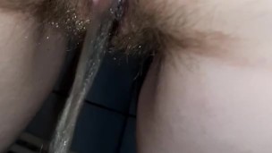 teen pee open ass
